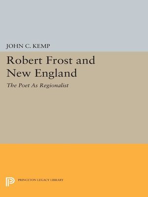 cover image of Robert Frost and New England